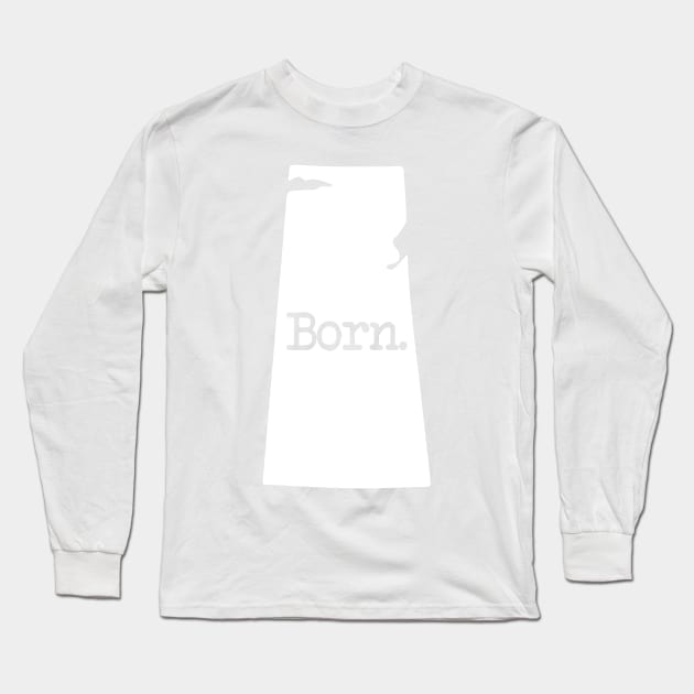 Saskatchewan Born SK Long Sleeve T-Shirt by mindofstate